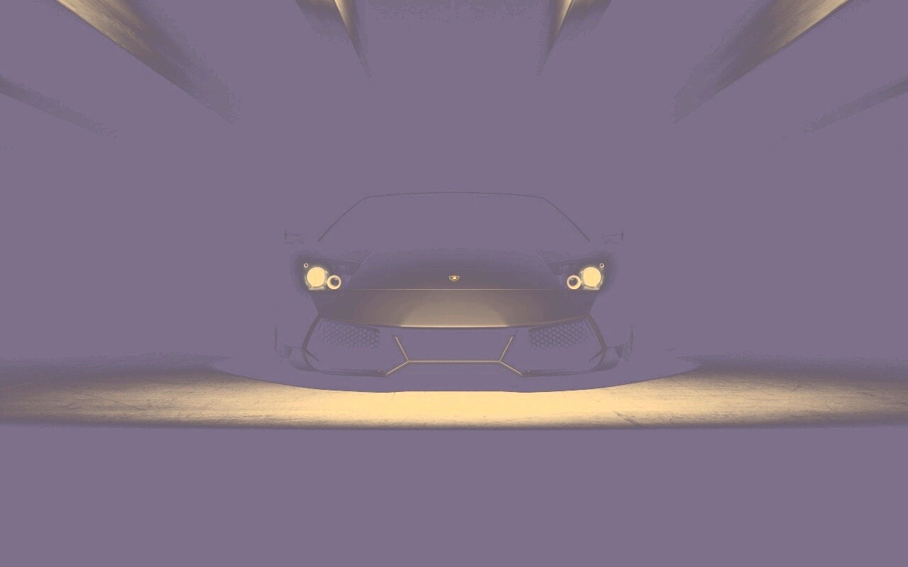 Ламборджини во тьме обои