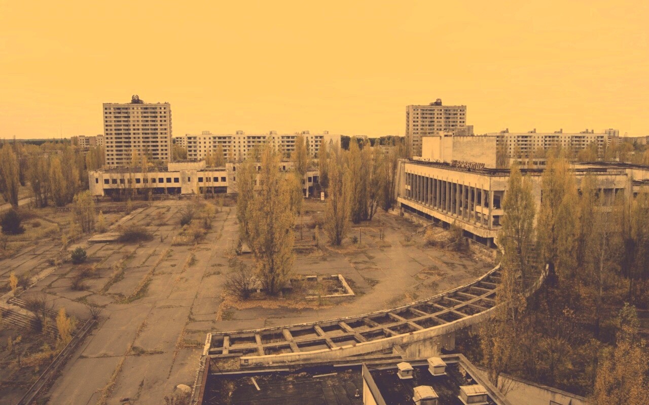 Площадь в Припяти обои