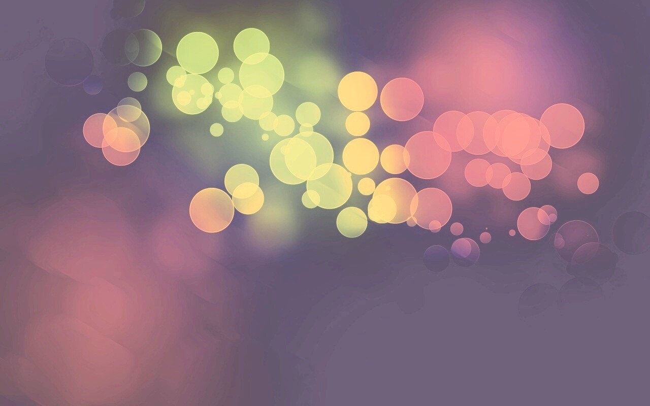 Разноцветные круги света обои