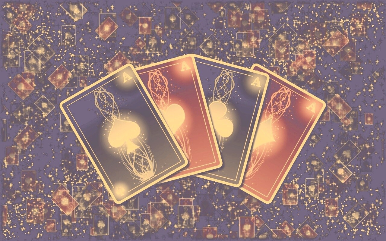 Каре из тузов обои