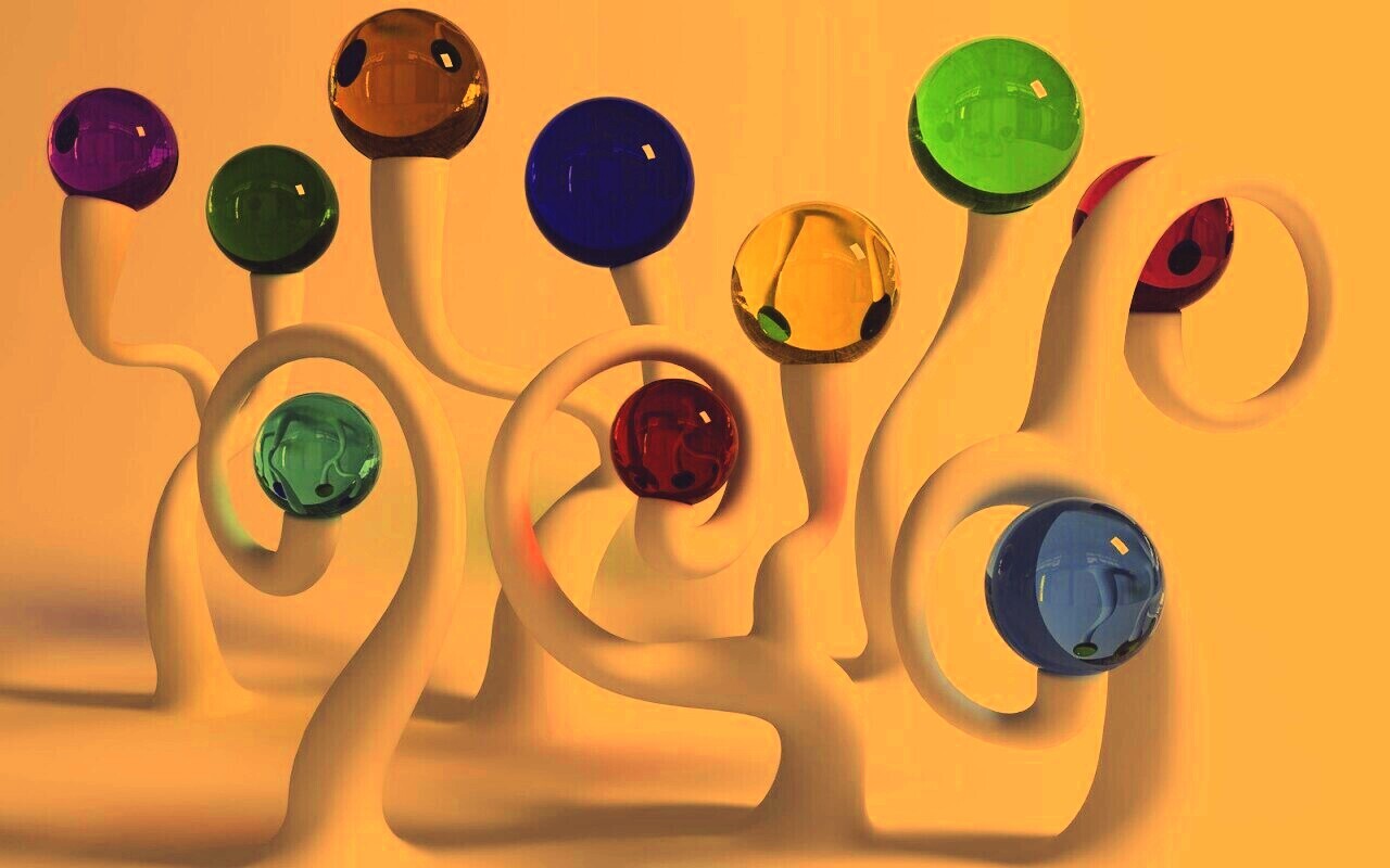 Пластиковые поганки обои