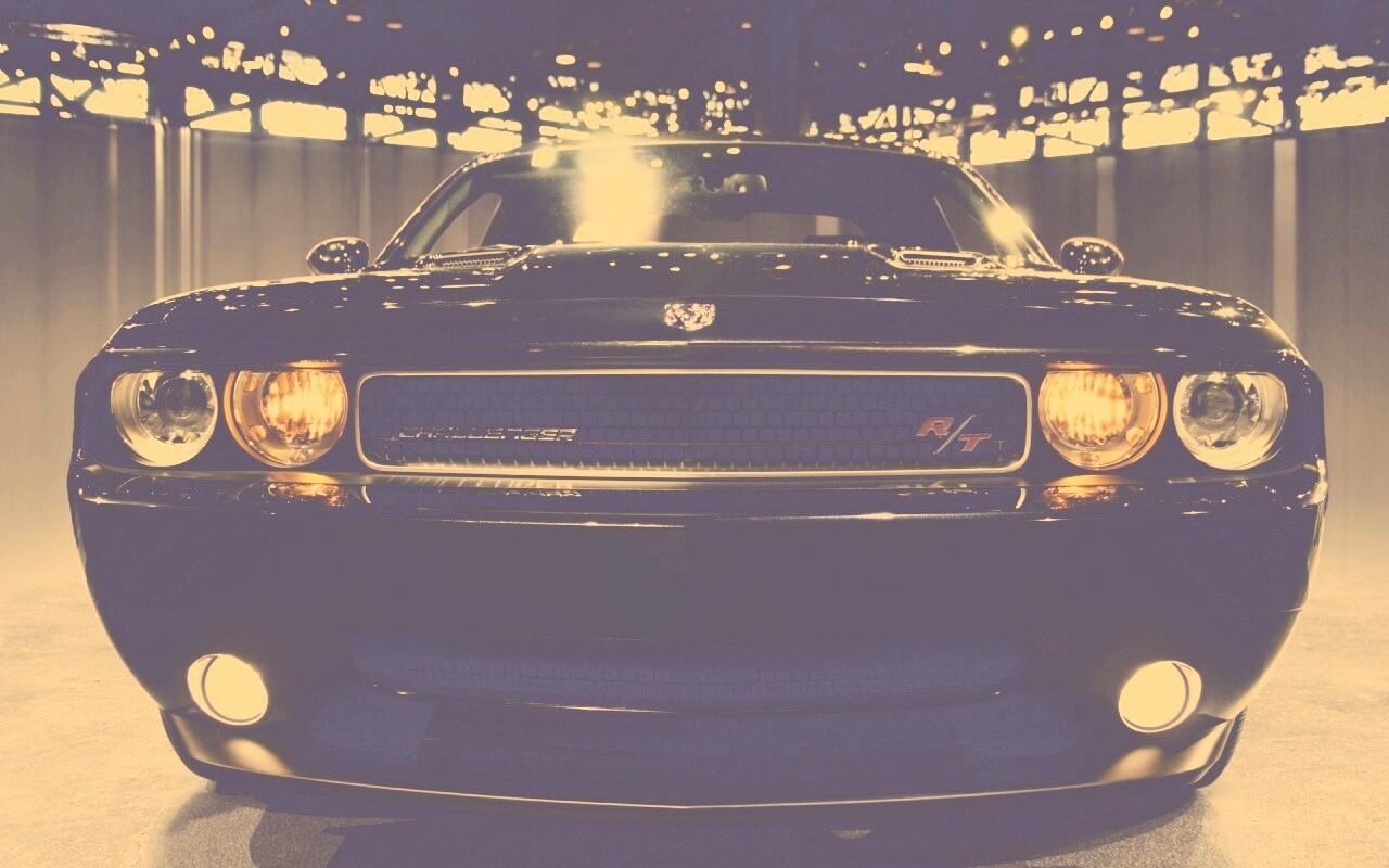 Фары Dodge Challender обои