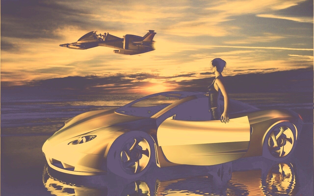 Транспорт будущего обои