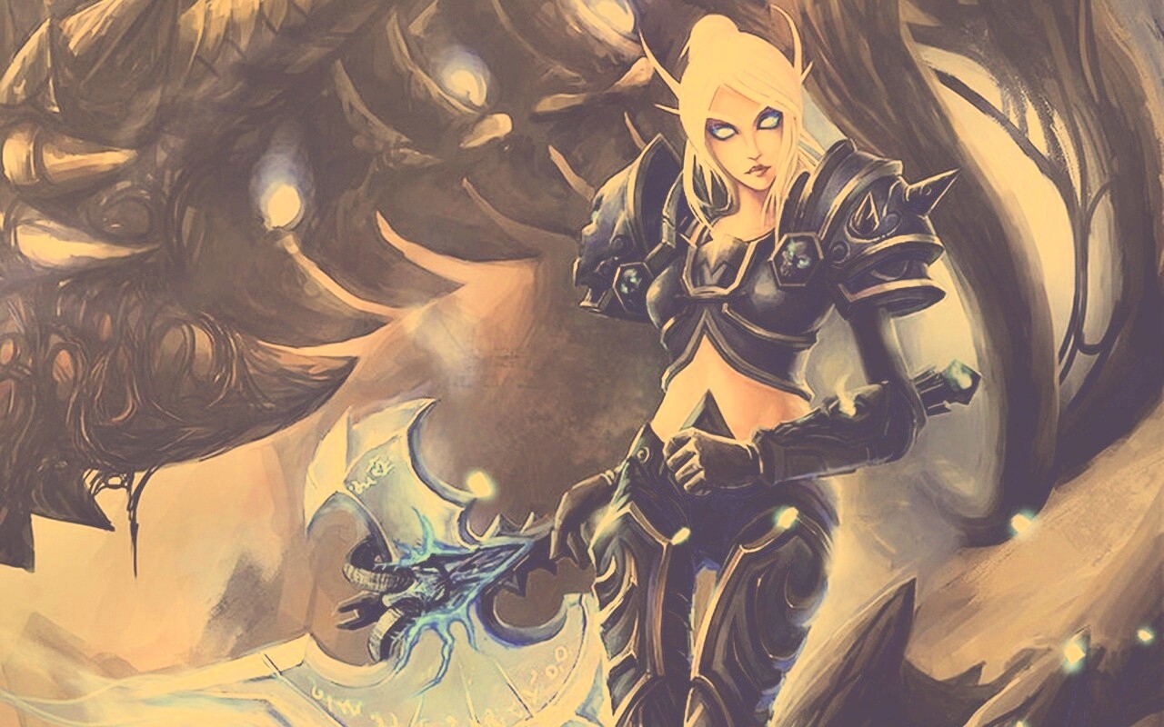 Героиня MMORPG обои