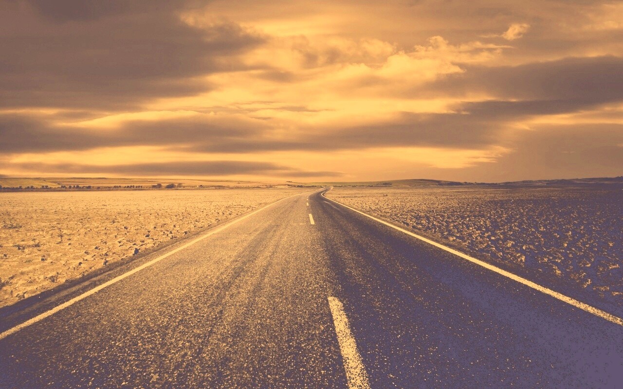 Дорого к горизонту обои