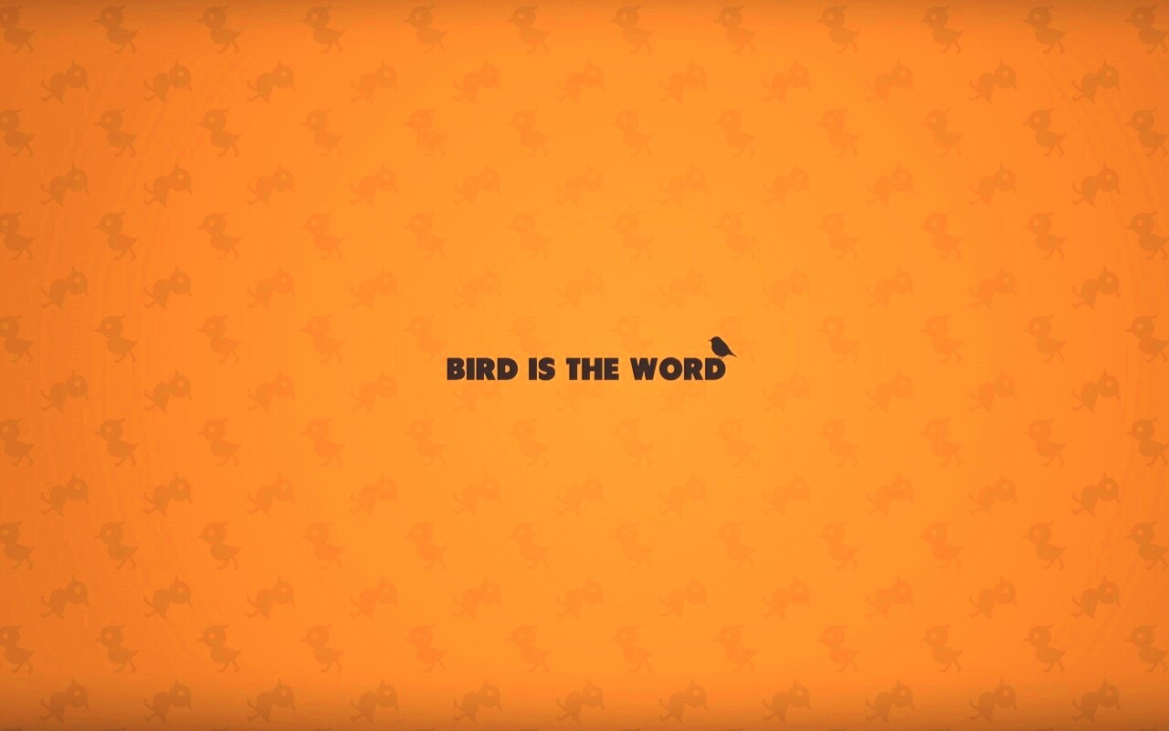 Bird is the word обои