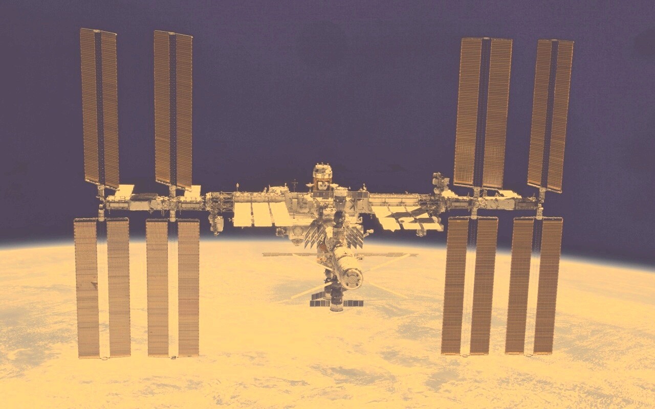 Международная космическая станция обои