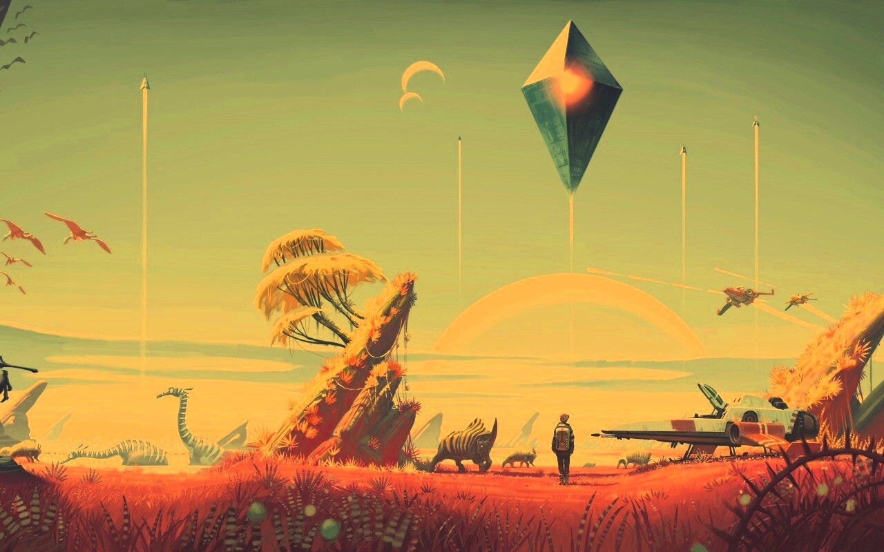 Чужая планета обои