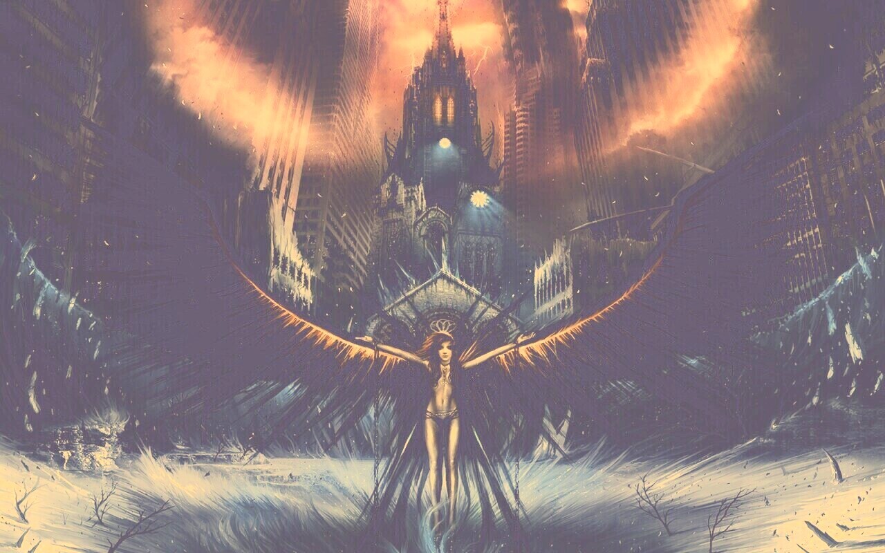 Тёмный ангел обои