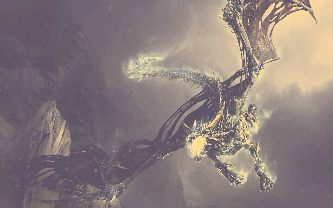 Ледяной дракон обои