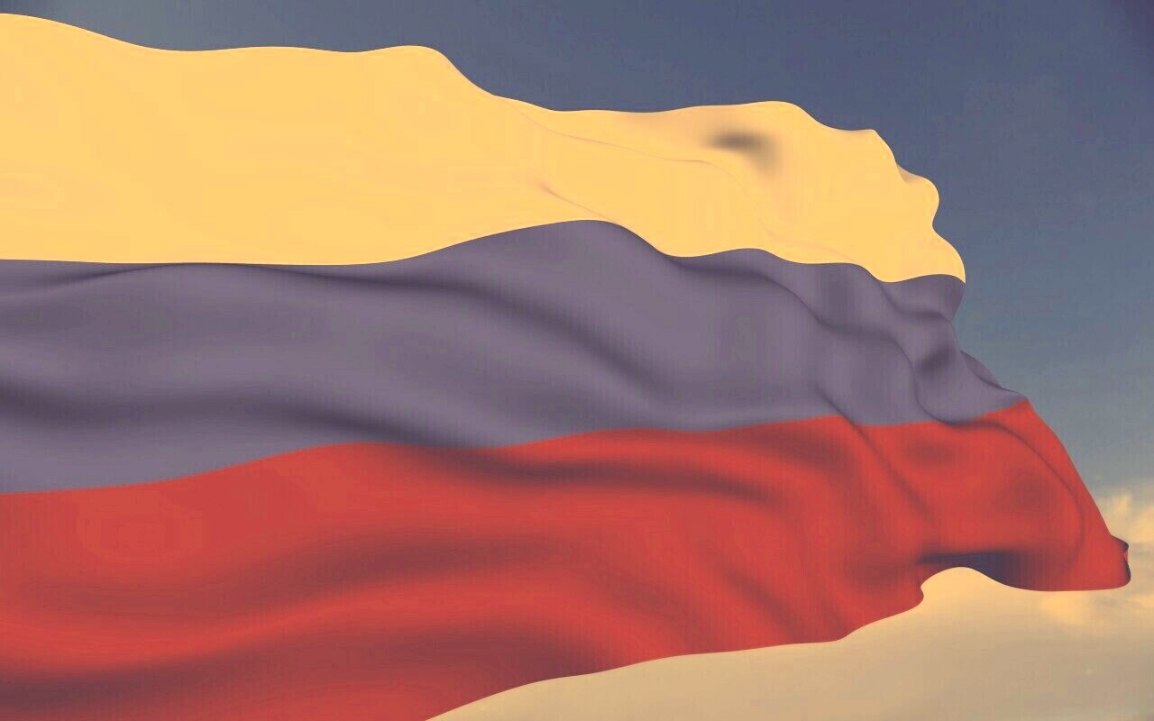 Флаг России обои