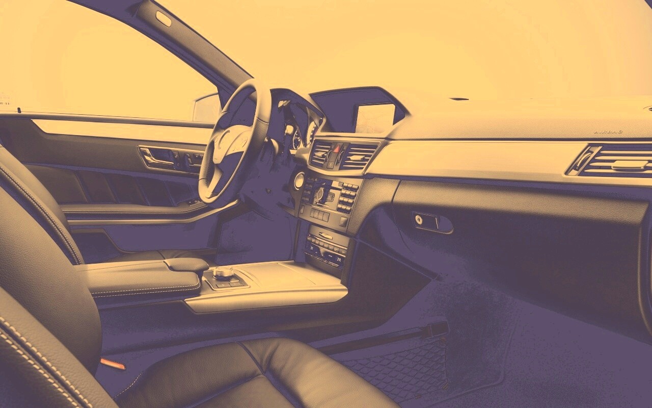 Салон мерседеса обои