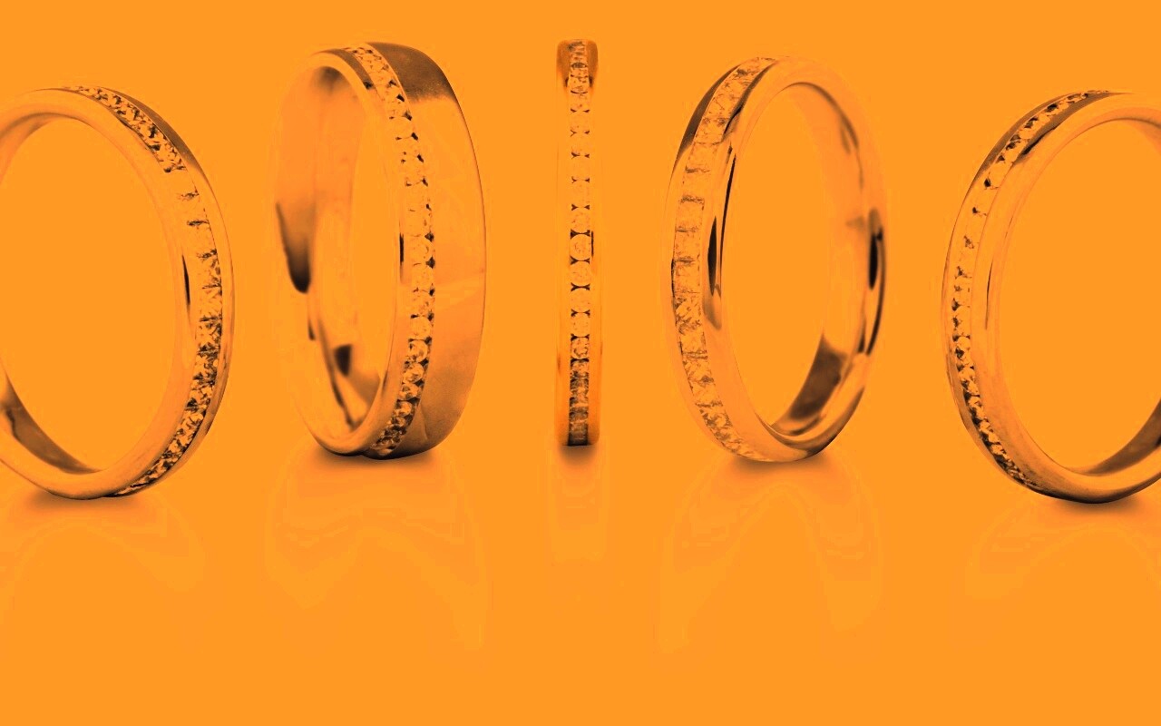 Кольца обои