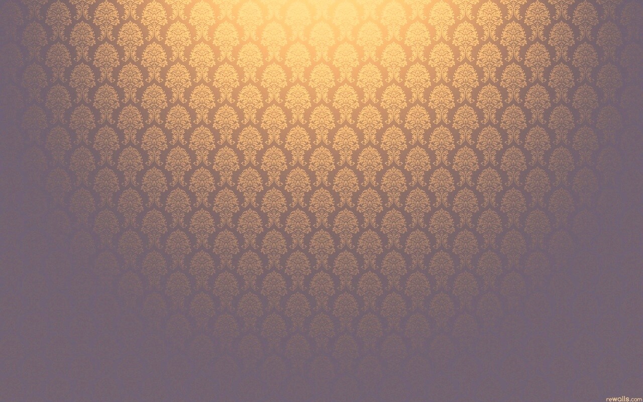 Оранжевые узоры обои