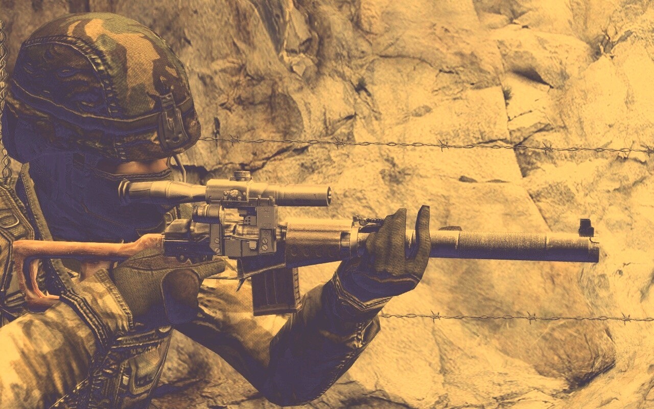 Снайпер из Counter Strike обои