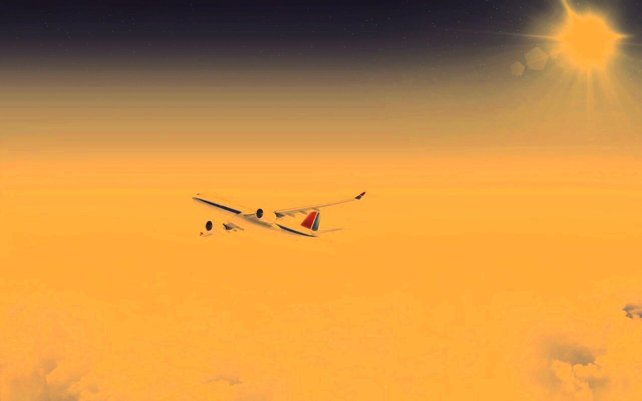 Пассажирский лайнер обои