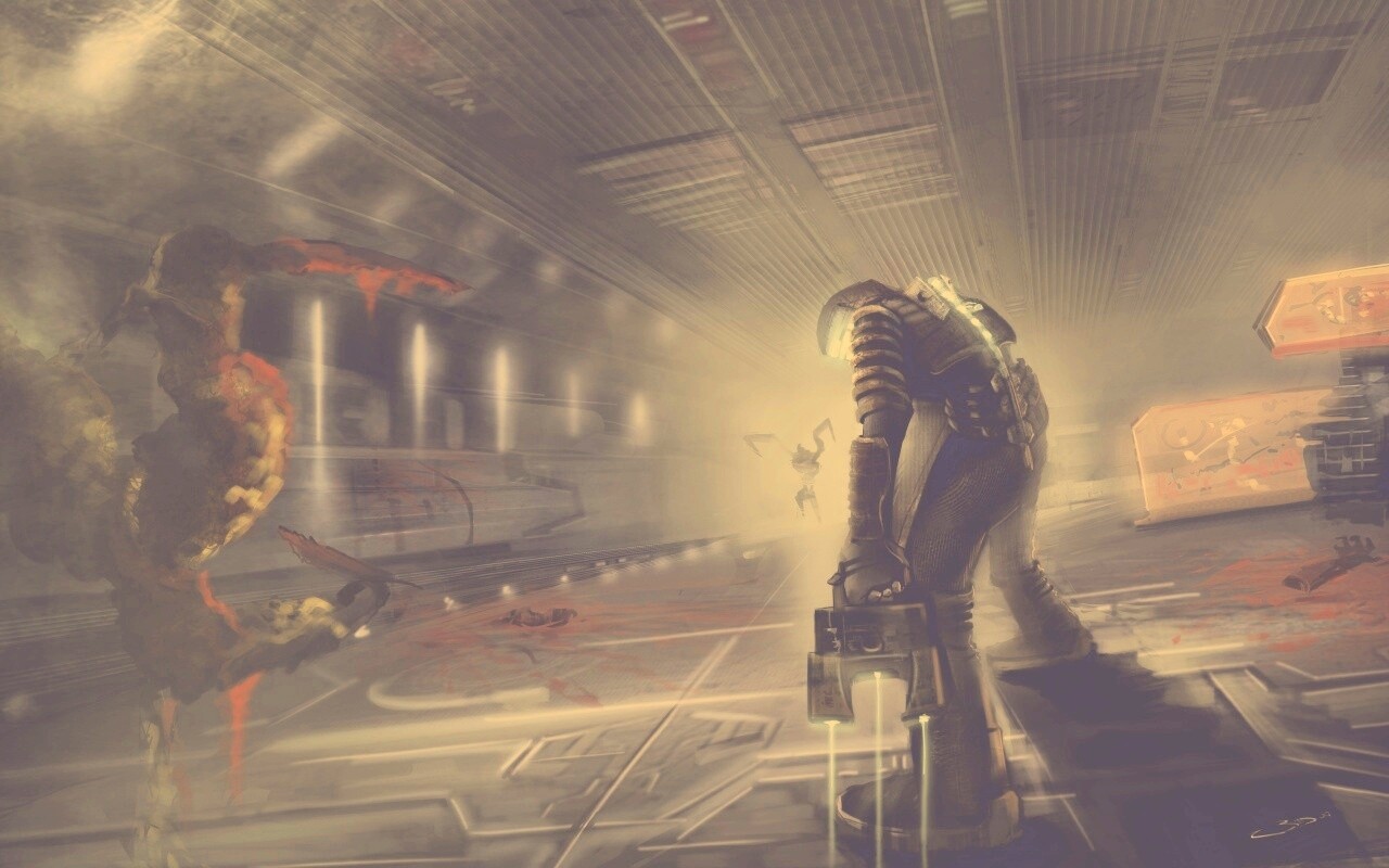 Фан арт Dead Space обои