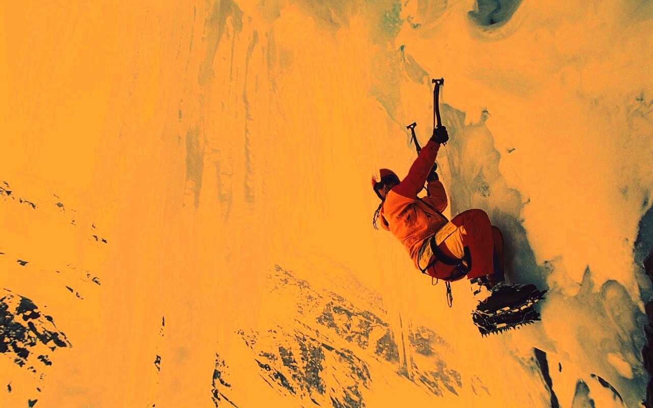 Альпинист обои