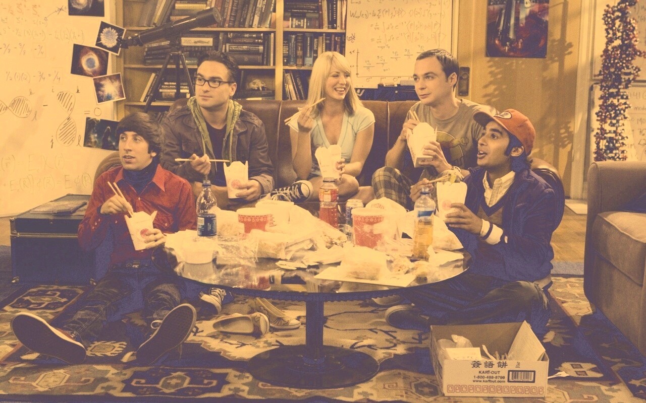 Теория большого взрыва обои