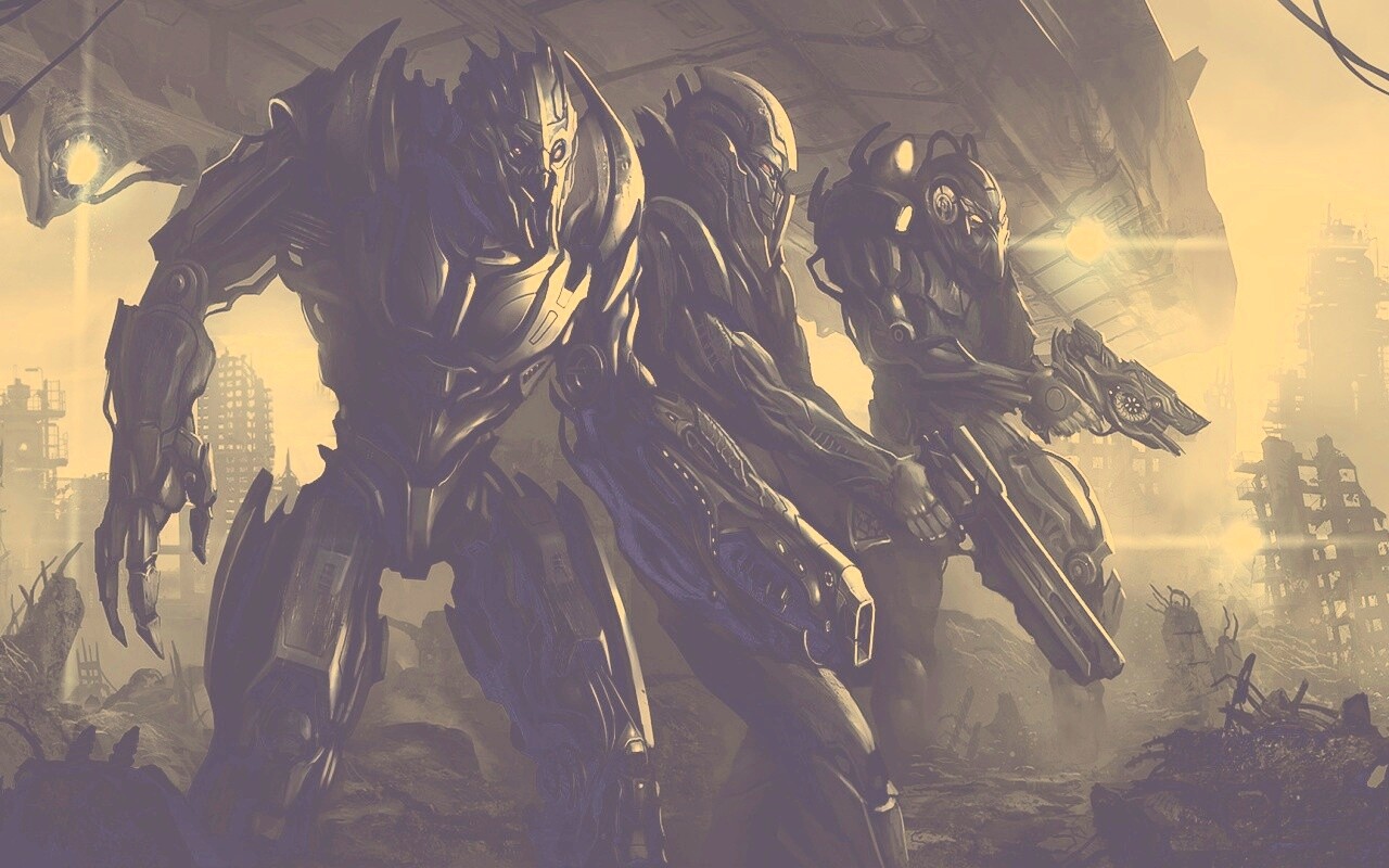 Нападение на землю обои