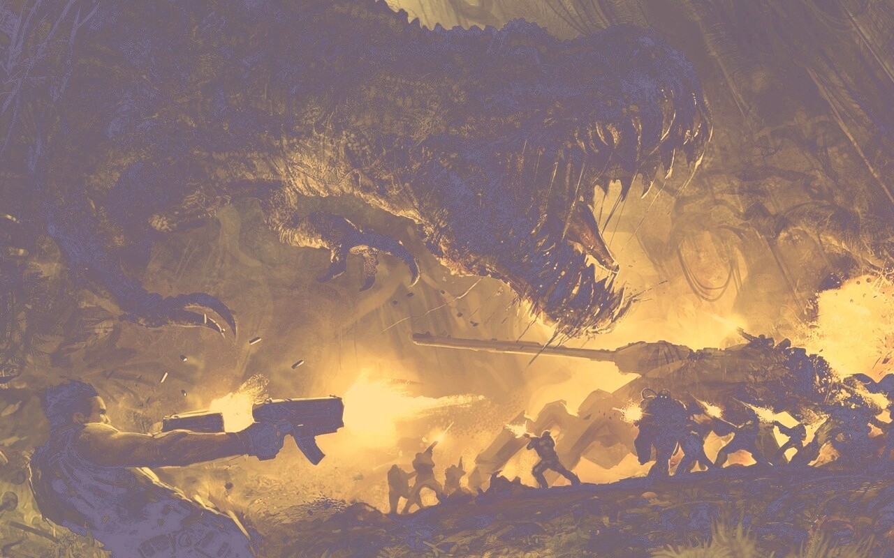 Динозавр обои