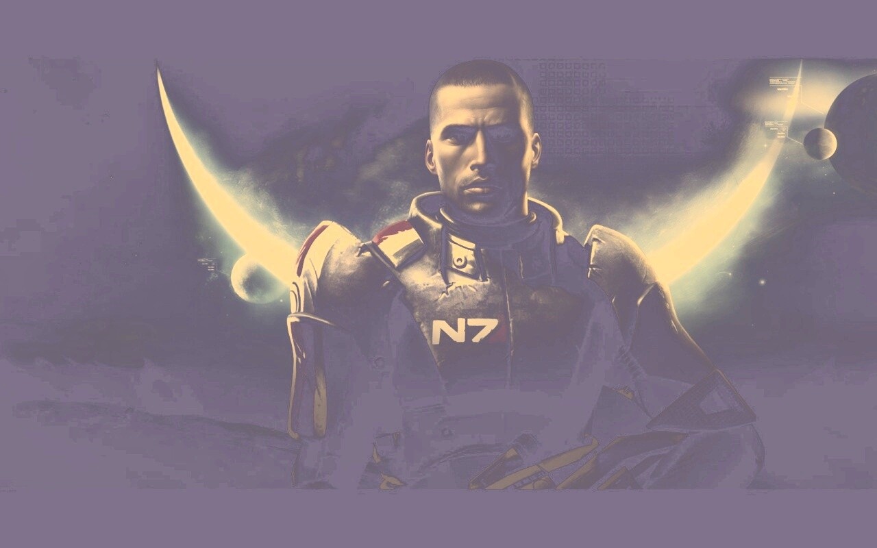 Шепард из Mass Effect обои