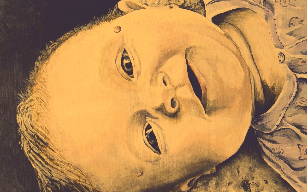 Портрет ребёнка обои