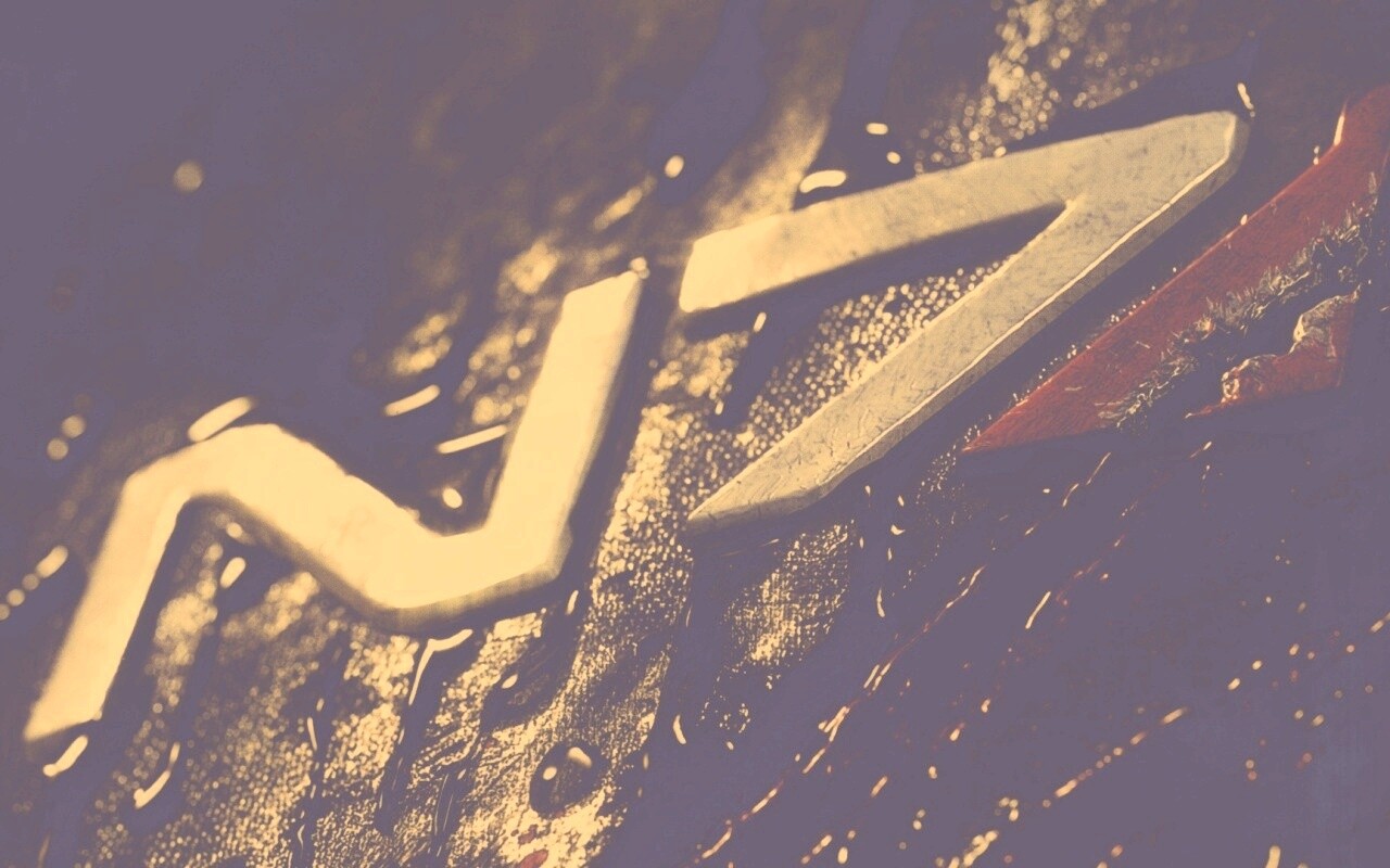 Логотип команды N7 из mass effect обои