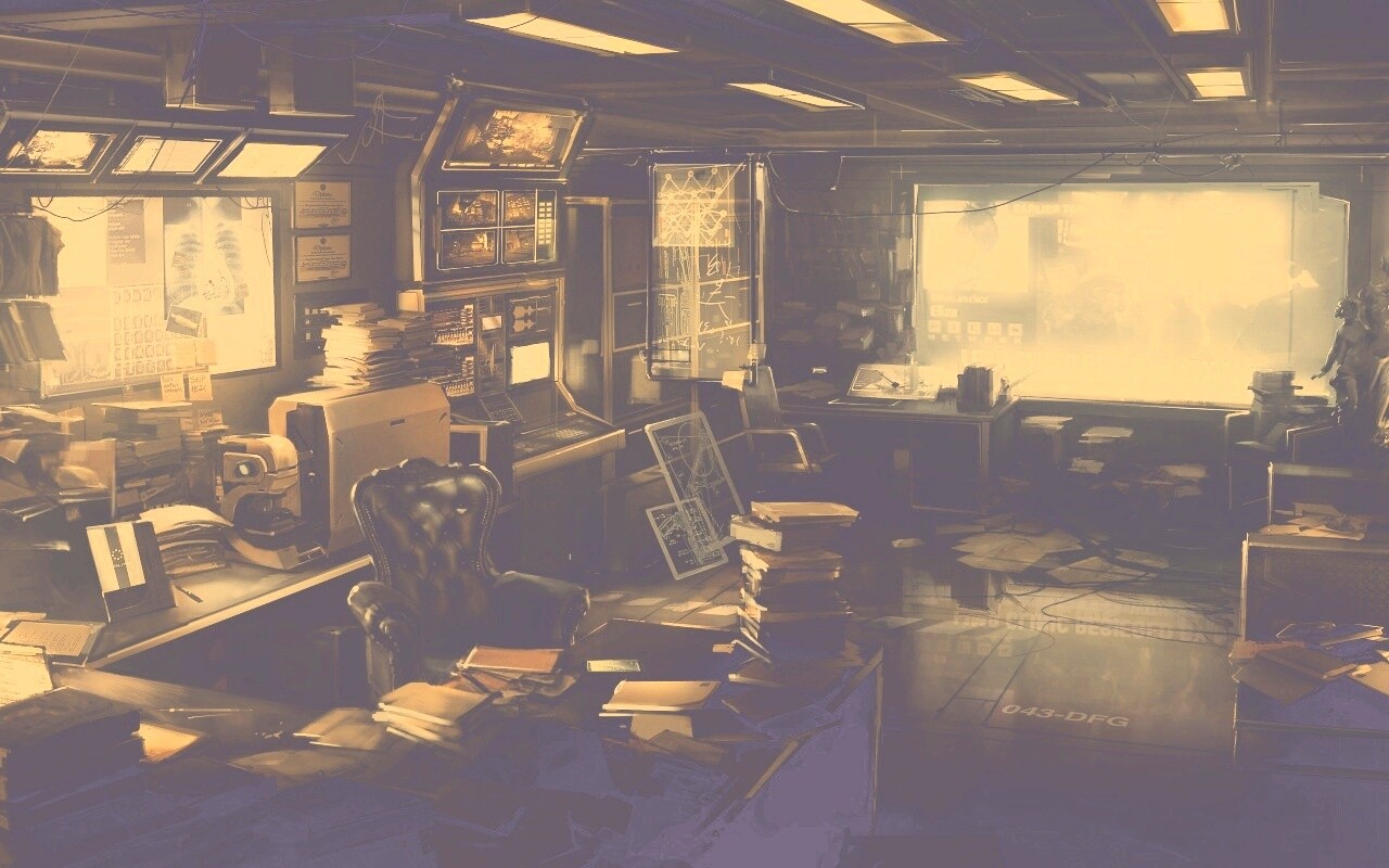 Кабинет обои