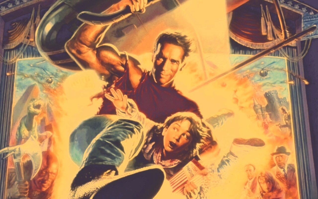 Последний герой боевика обои