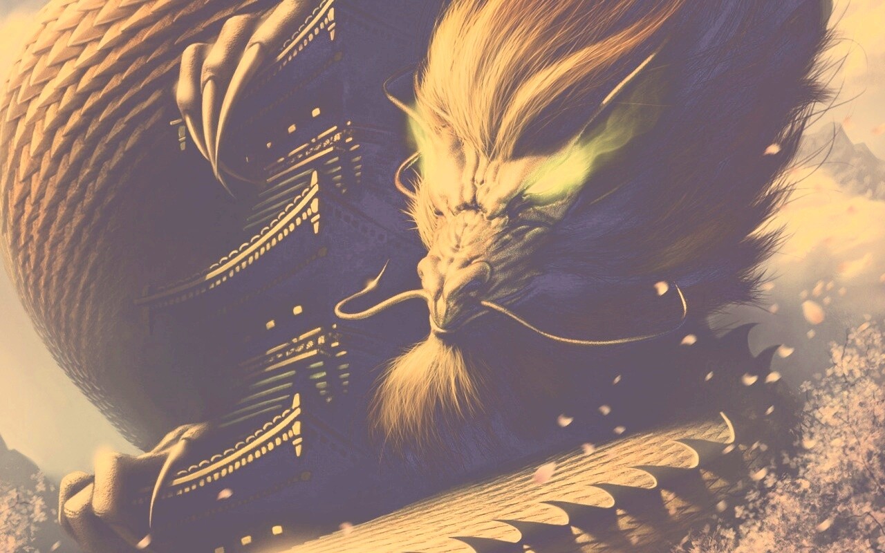 Китайский дракон обои