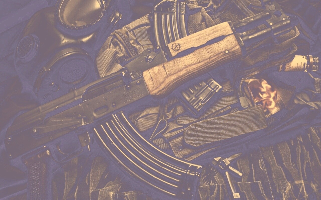 Автомат АК-47 обои