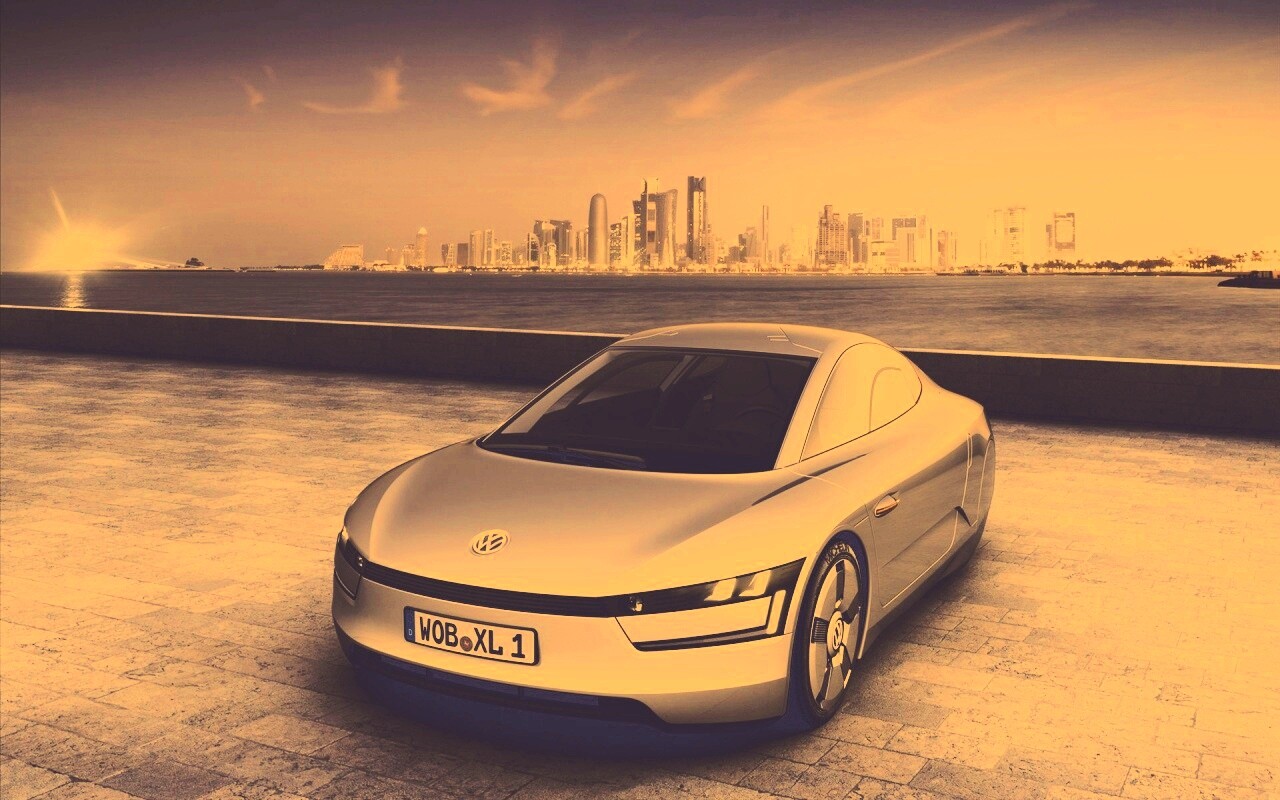 Очень красивый концепткар от фольксваген обои