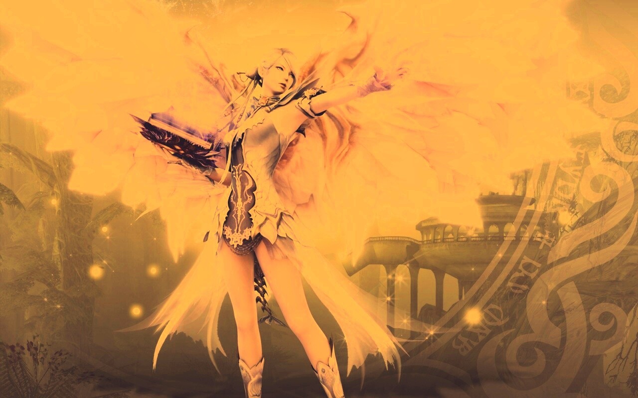 Девушка из Aion обои