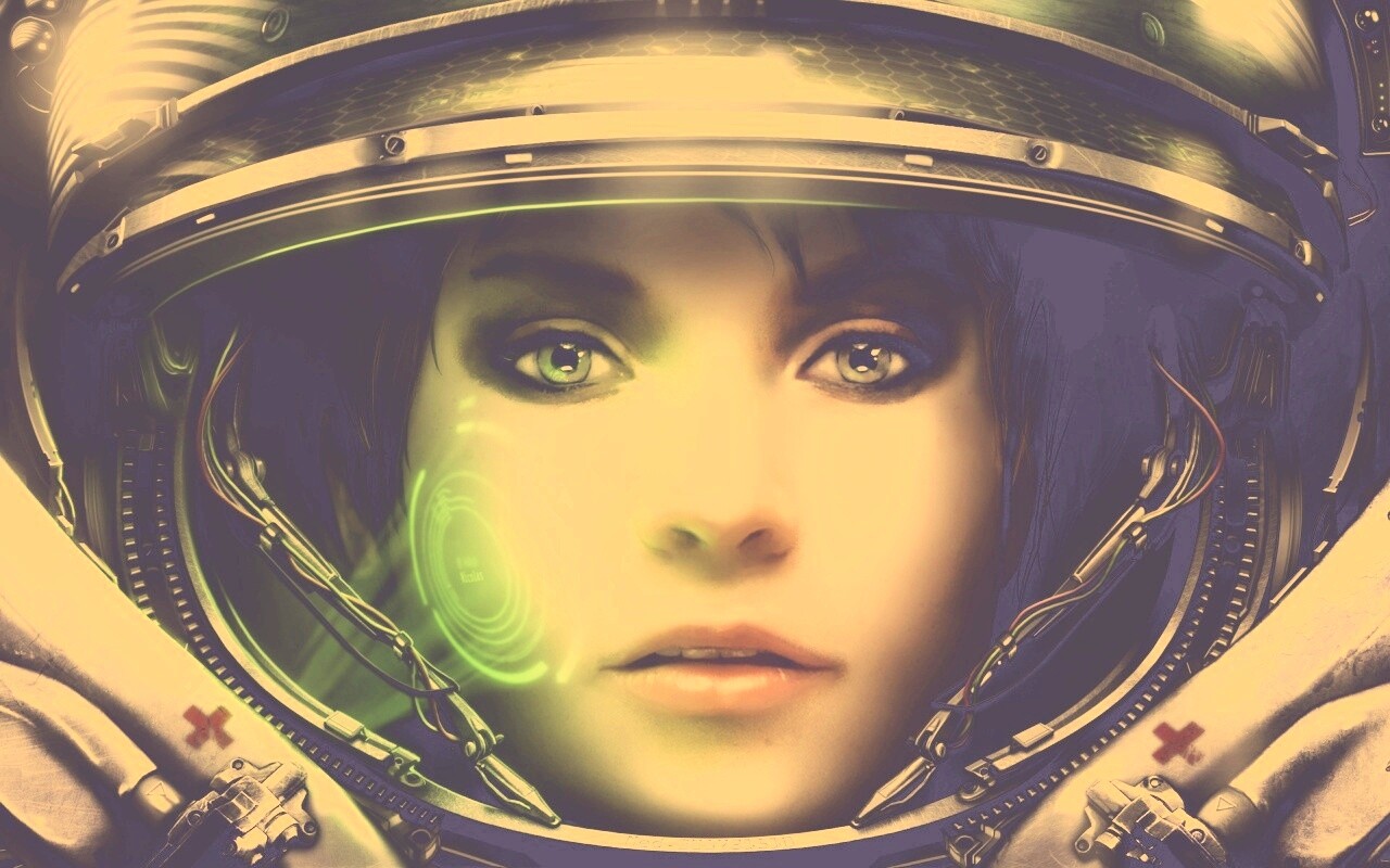 Медик из вселенной Star Craft 2 обои