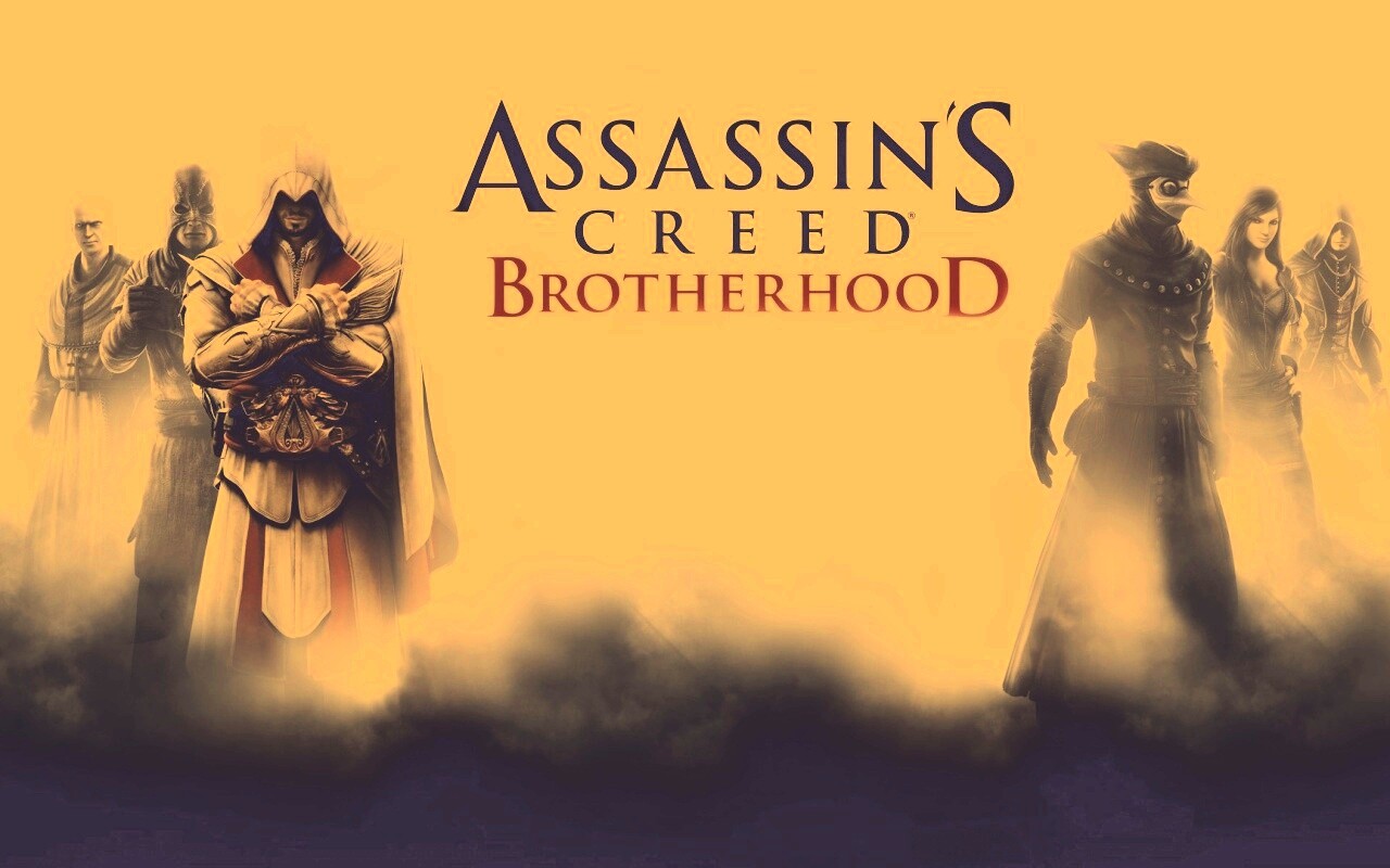 Персонажи игры Assasin"s Creed Brotherhood обои
