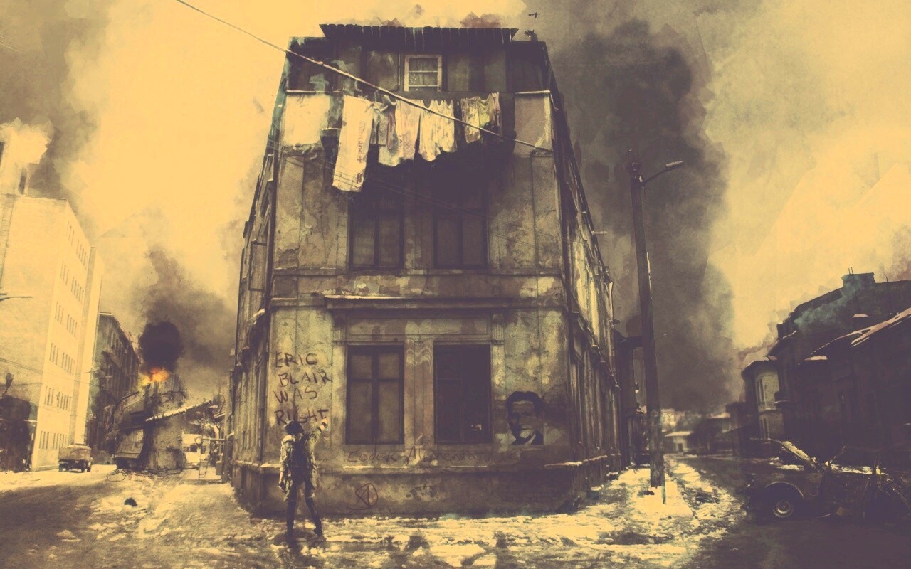 Эрик Блэр был прав обои