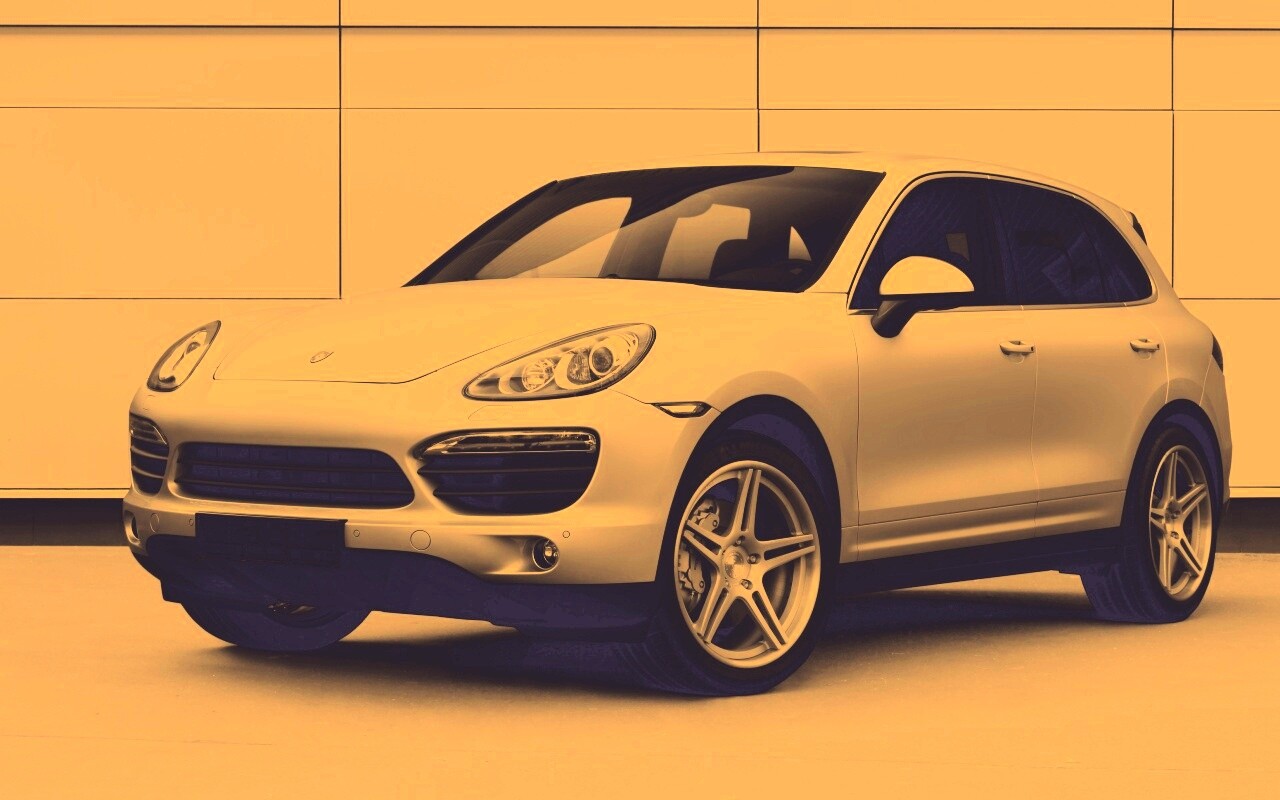 Кроссовер Porsche обои