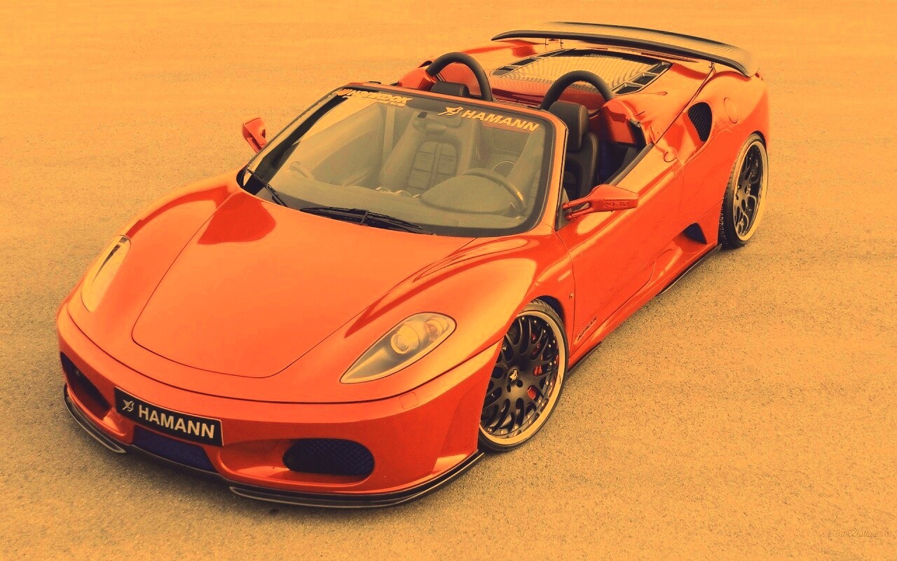 Ferrari  с тюнингом от Hamann обои