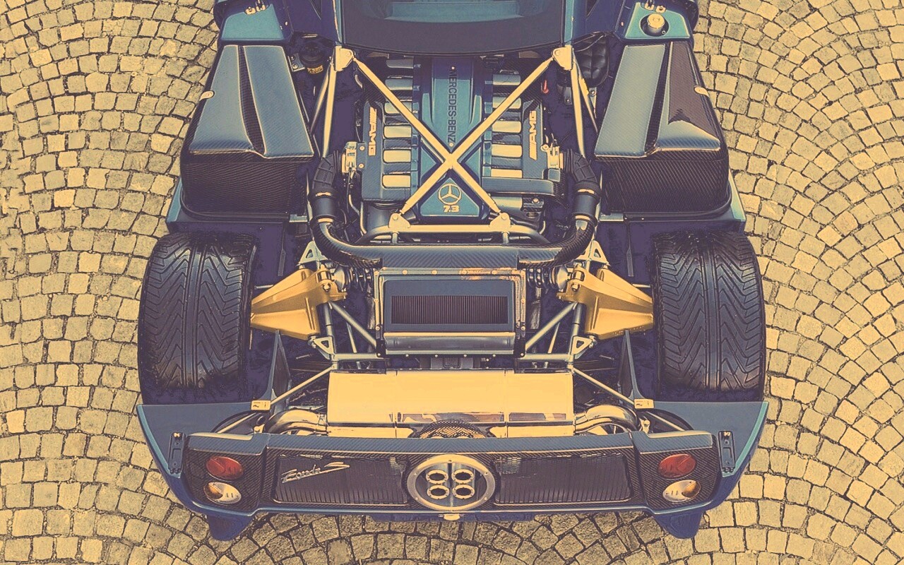 Двигатель Пагани обои