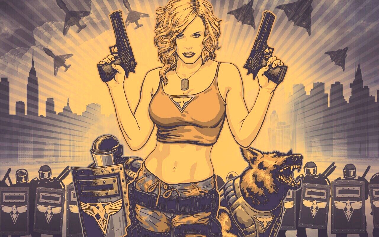 Таня из Red Alert 3 обои