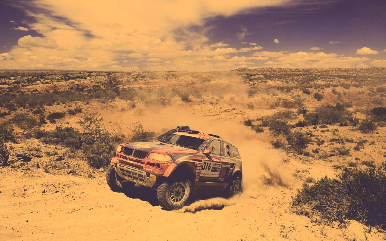 Раллийный BMW X3 обои
