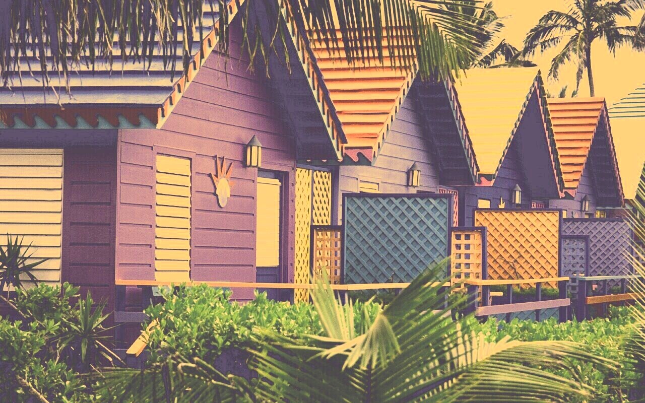 Дома на Багамах обои