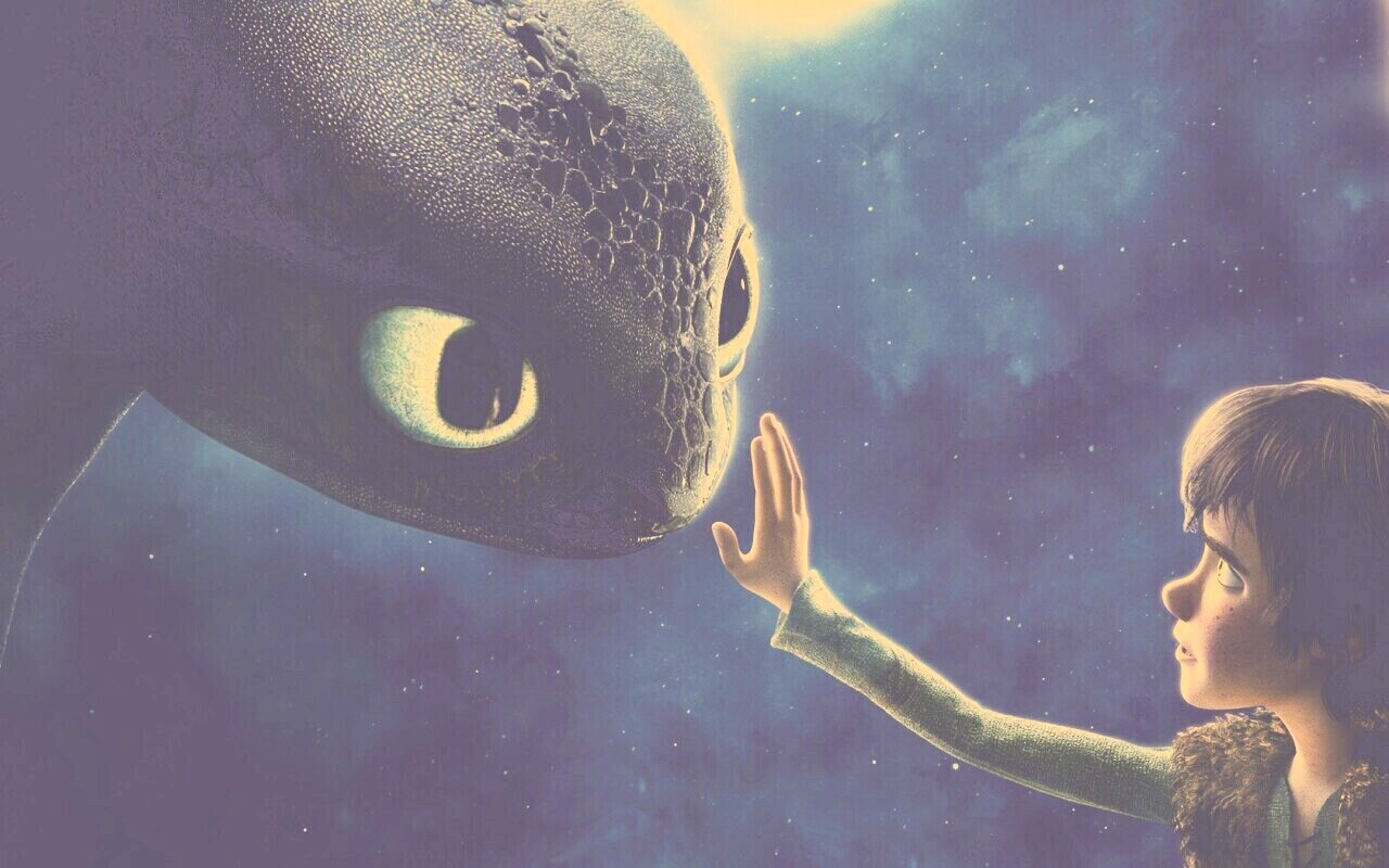 Как приручить дракона обои