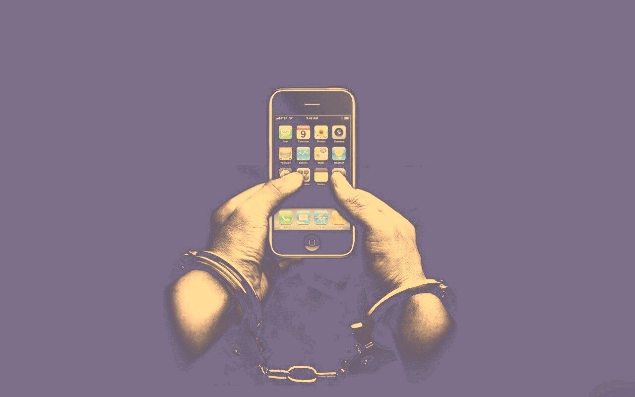 Ты раб своего iPhone обои