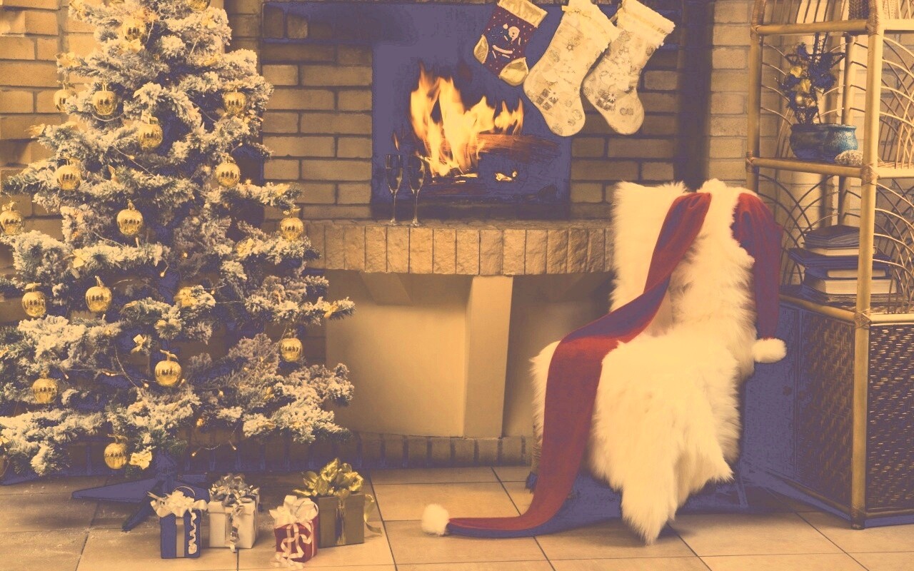 Рождественская атмосфера обои