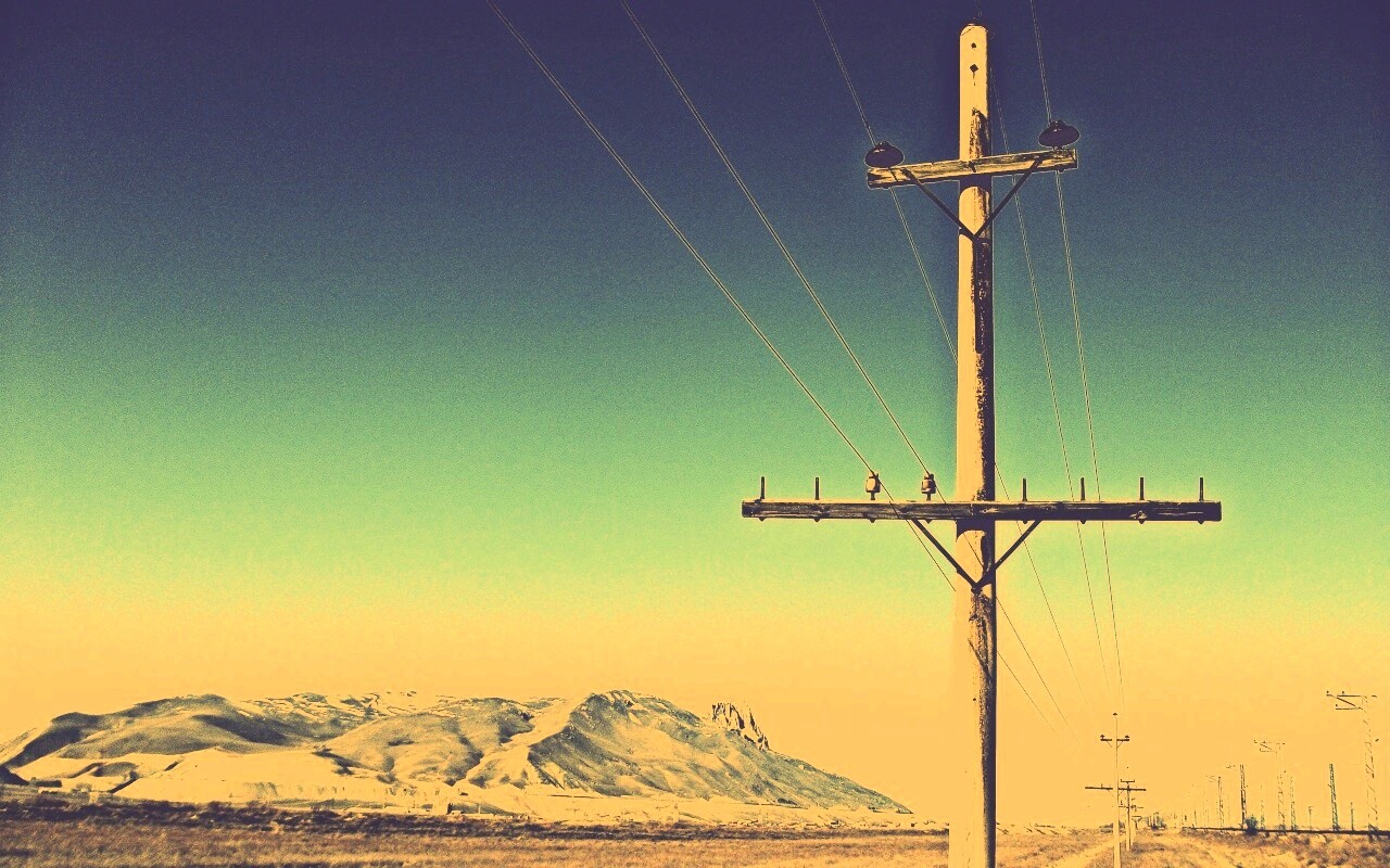 Линия электропередачи обои