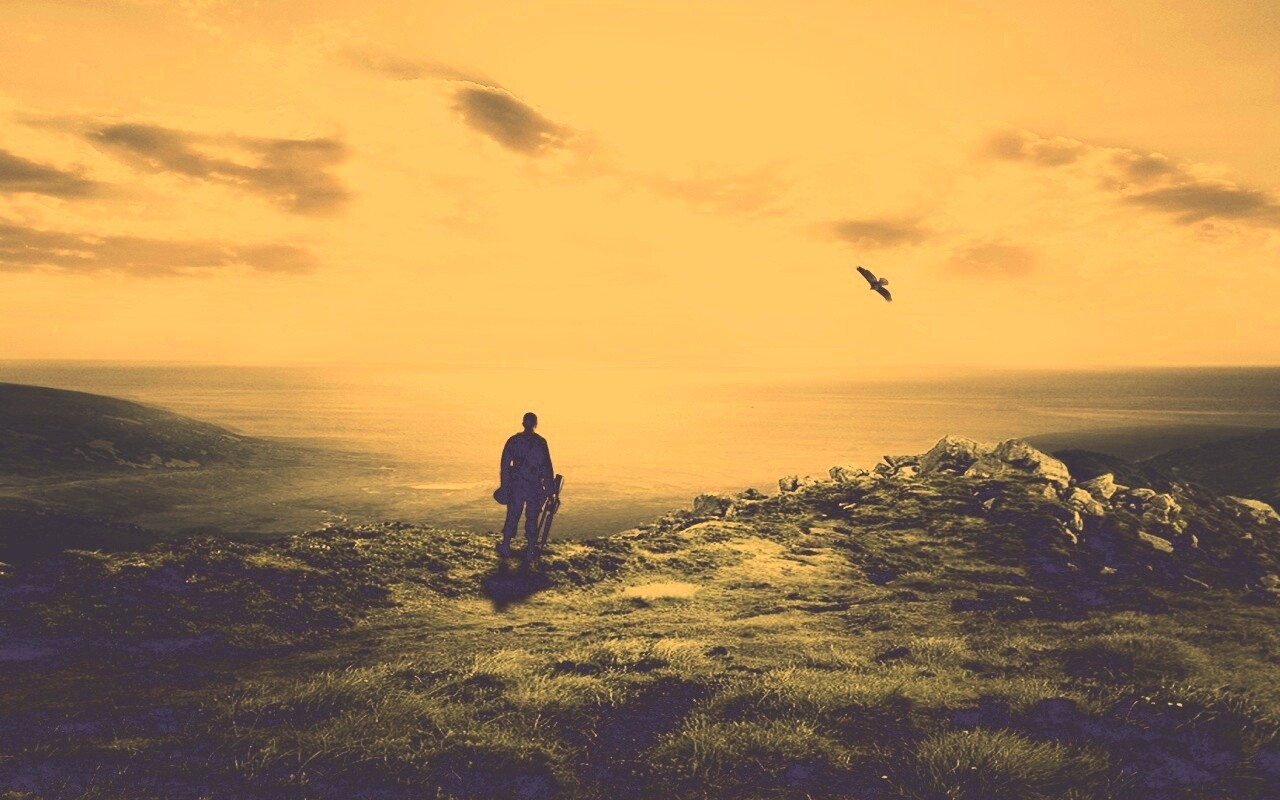 Солдат на краю света обои