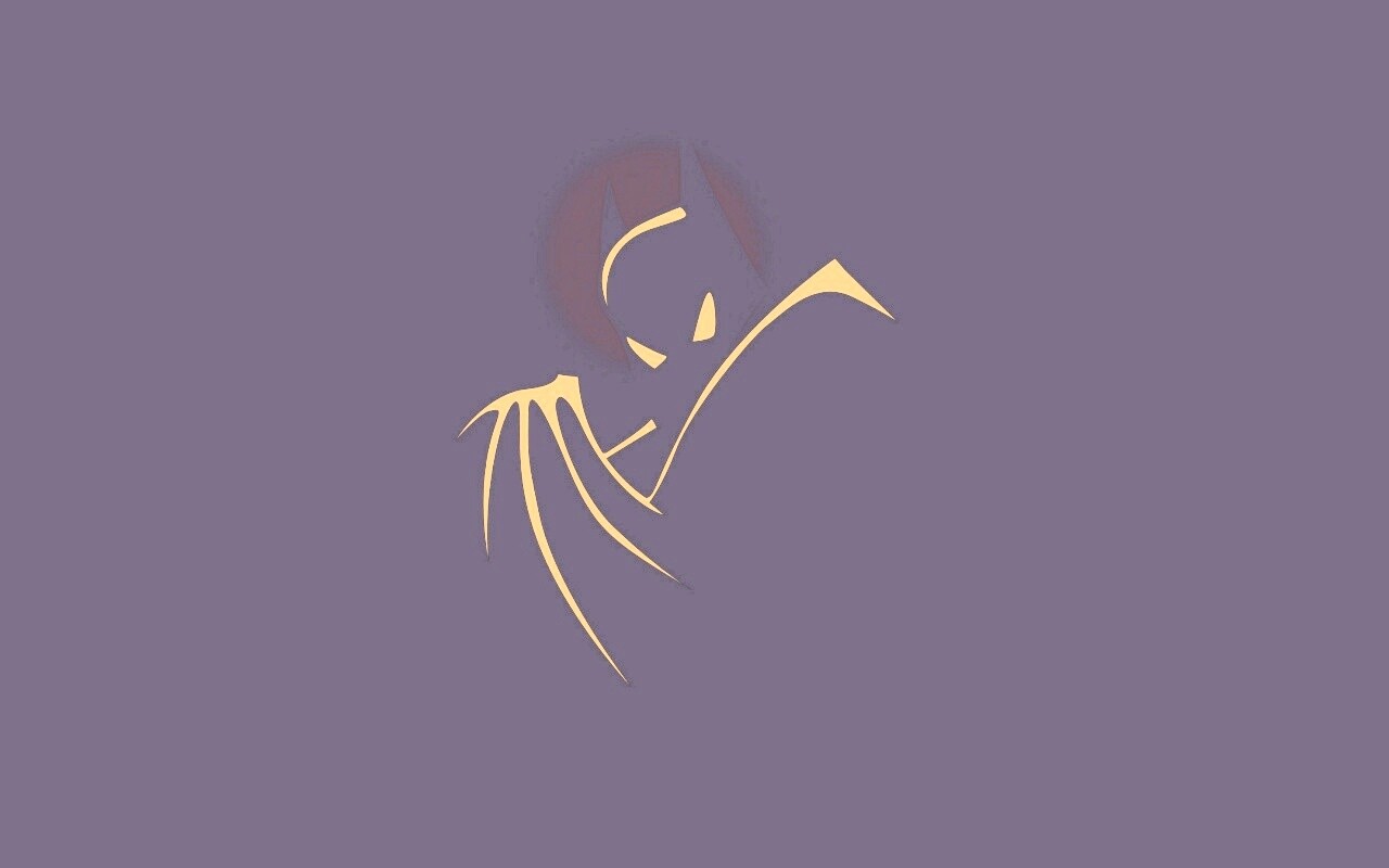 Логотип мультфильма о Бэтмене обои