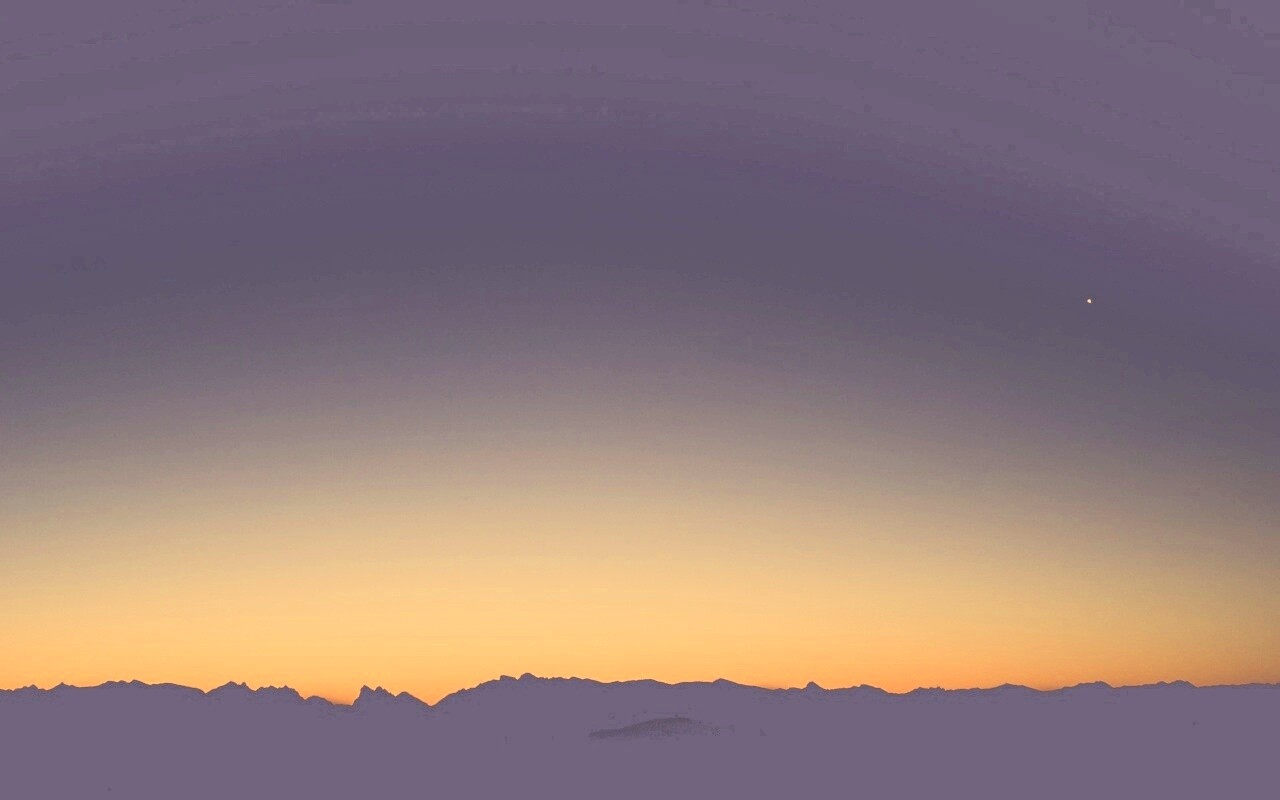 Сказочный закат обои